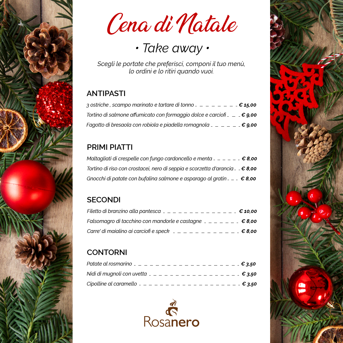 Menu Di Natale Palermo.Bar Rosanero